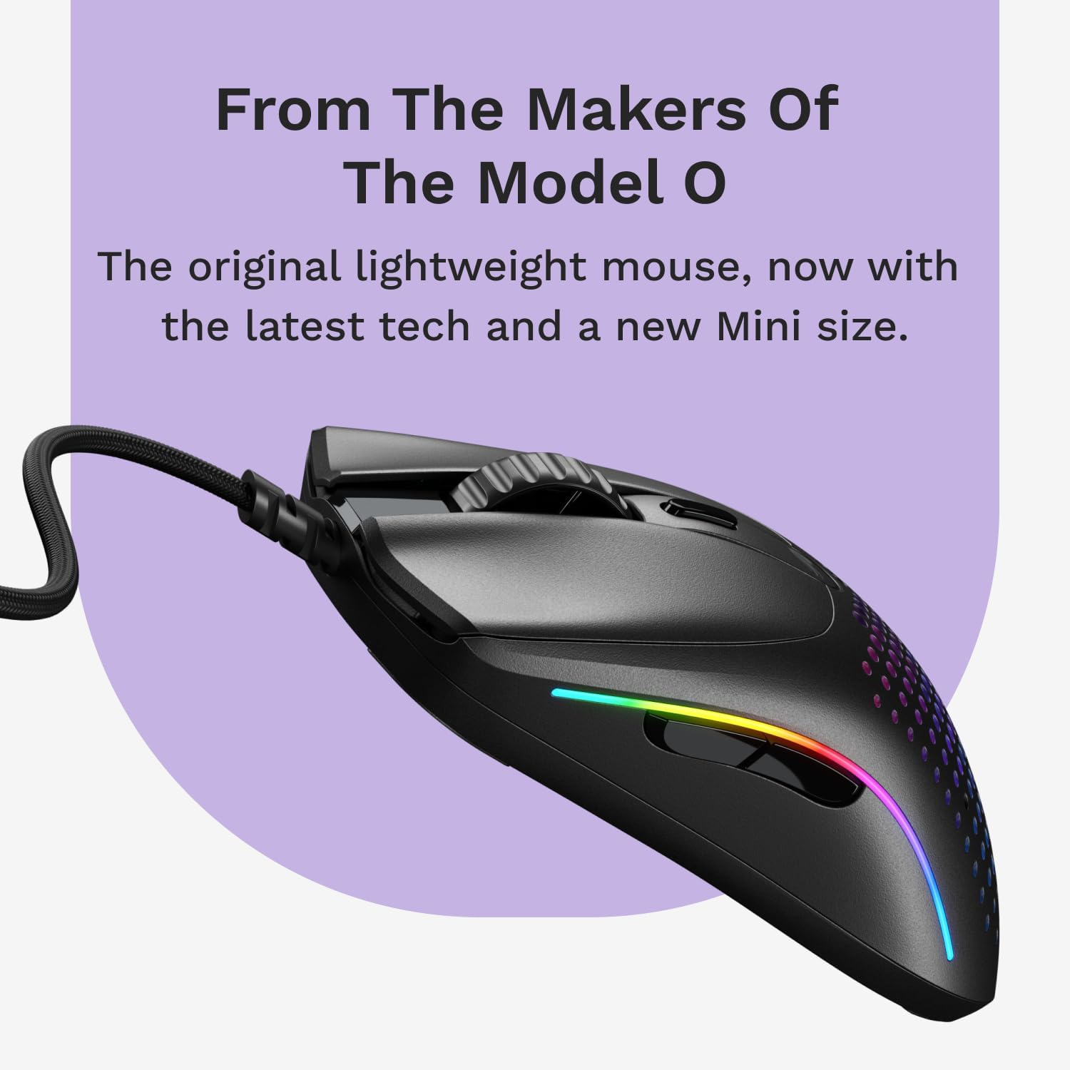 Glorious Model O 2 Mini Wired Gaming Mouse - Matte Black Glorious Model O 2 Mini Wired Gaming Mouse - Matte Black
